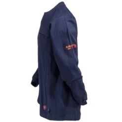 Ariat Work FR Shirts: FR Air Lightweight Men's Navy 10022327 Long Sleeve Shirt