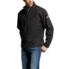Ariat Work FR Jackets: Men's 10024027 Black FR Vernon Waterproof Jacket