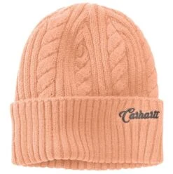 Carhartt Hats: Women's 104397 Q20 Sunset Rib Knit Fisherman Beanie