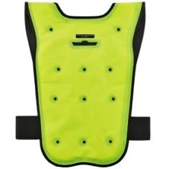Ergodyne Vest: 6687 Lime Chill Its Economy Dry Evaporative Cooling Vest
