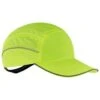 Ergodyne Caps: Men's 8955 Lime Skullerz Lightweight Short Brim Bump Cap
