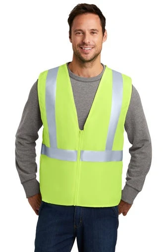 CornerStone Vests: High Visibility Yellow Safety Vest CSV400