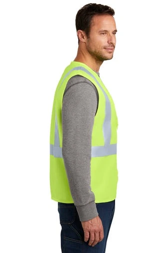 CornerStone Vests: High Visibility Yellow Safety Vest CSV400 - Image 3
