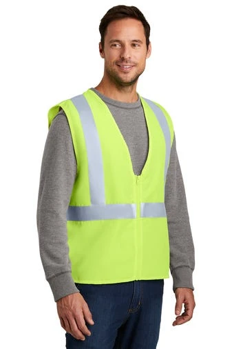 CornerStone Vests: High Visibility Yellow Safety Vest CSV400 - Image 4