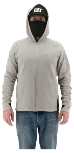 CAT Apparel: Men's 2910489 12670 Drizzle Viraloff Hooded Sweatshirt