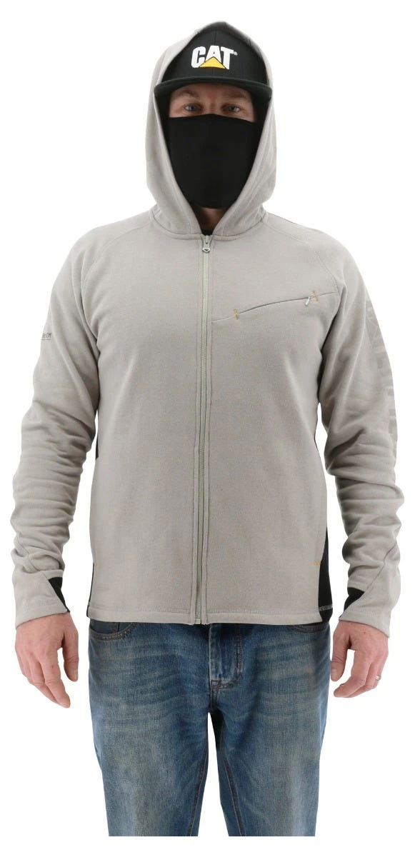 CAT Apparel: Men's 2910489 12670 Drizzle Viraloff Hooded Sweatshirt