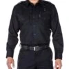 5.11 Tactical Shirts: Men's 72344 750 Midnight Navy Moisture-Resistant PDU Twill Long Sleeve Shirt