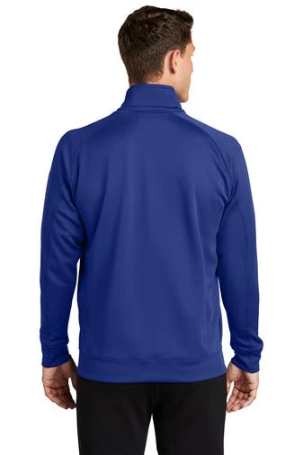 Sport-Tek Sweatshirts: Men's F247 RYL True Royal Tech Fleece 1/4-Zip Pullover - Image 3