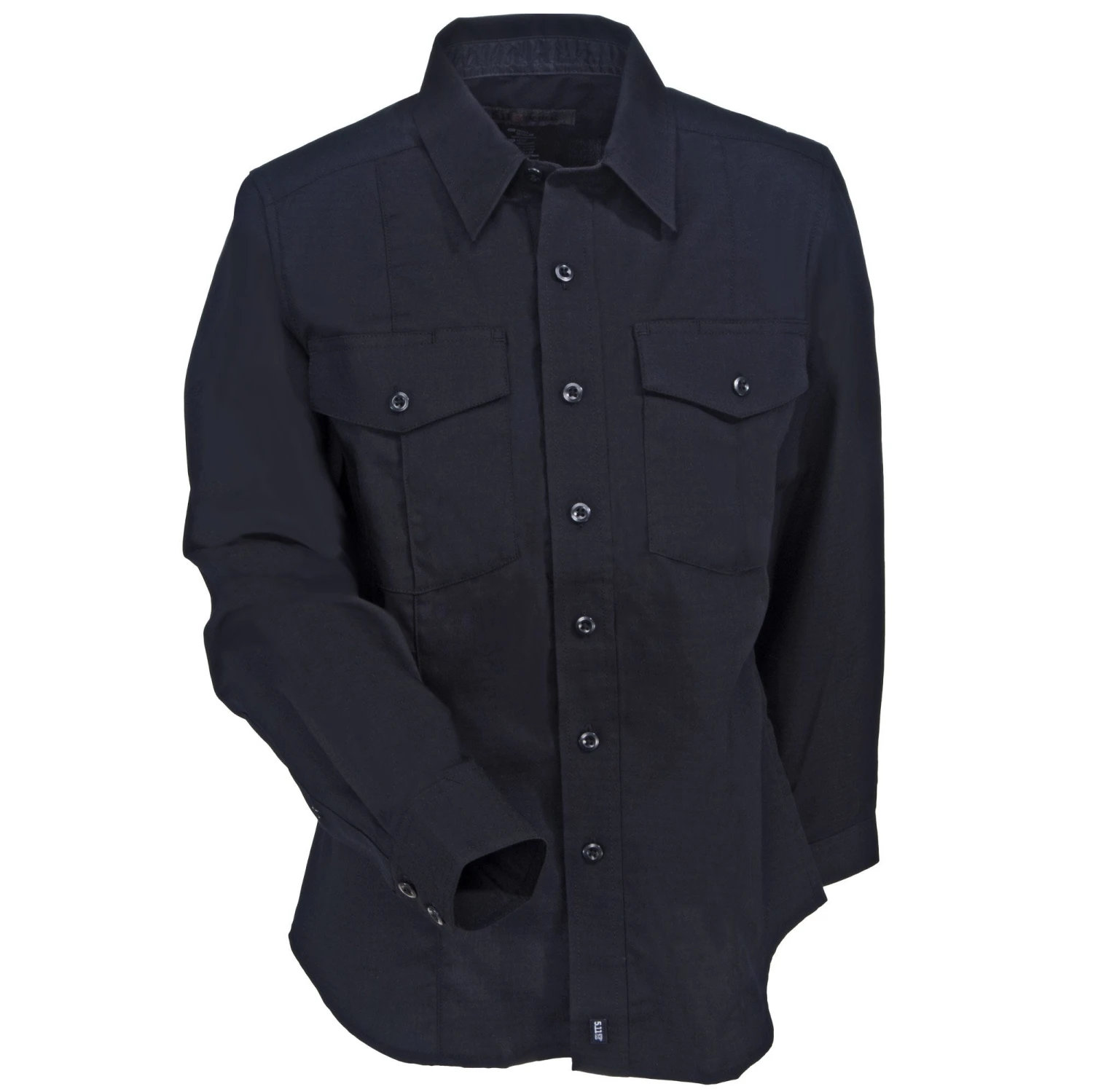 5.11 Tactical Shirts: Women's 62008 750 Long Sleeve Navy Stryke Shirt - Image 2