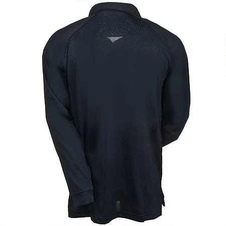 5.11 Tactical Shirts: Men's Long Sleeve Navy Polo Shirt 72049 724 - Image 3