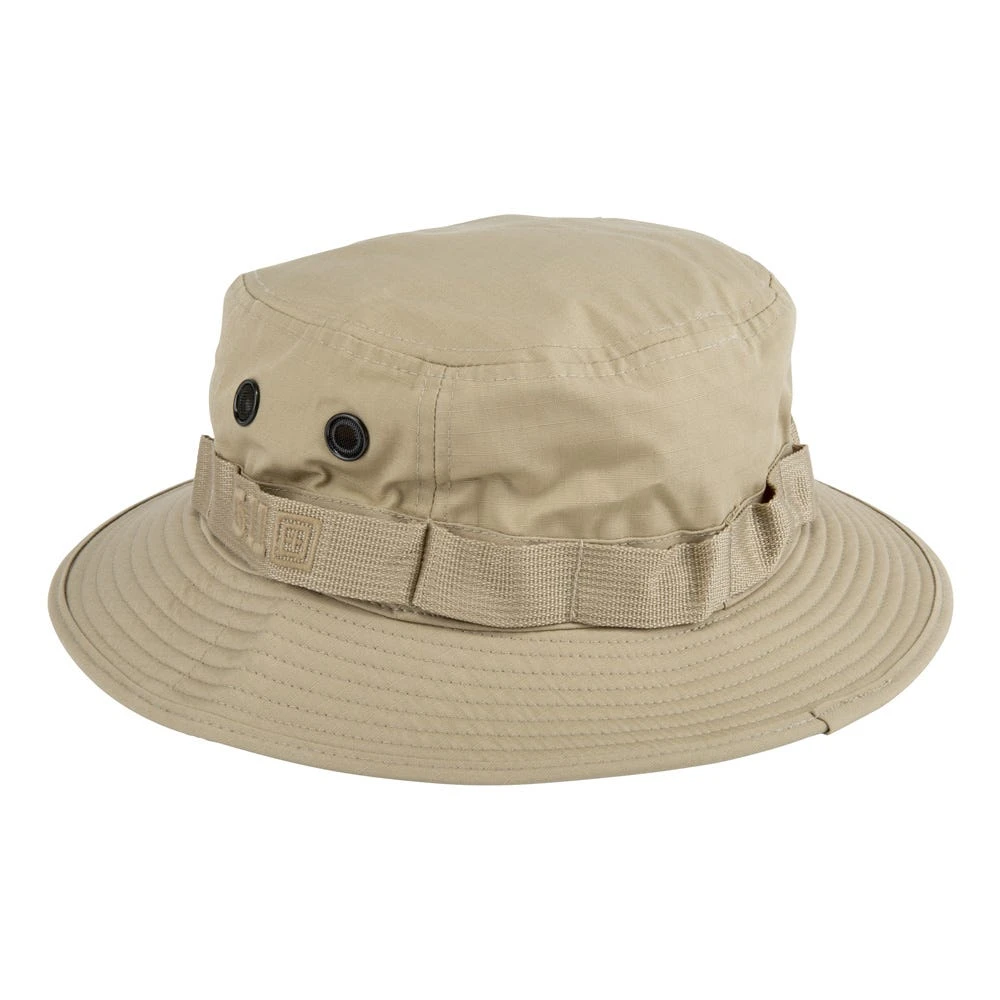 5.11 Tactical Hats: TDU Khaki Boonie 89422 162 Brimmed Hat - Image 2