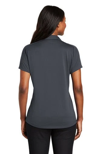 Port Authority Shirts: Women's L569 GPH Graphite Diamond Jacquard Ladies Polo - Image 4