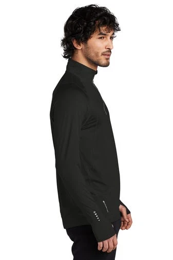 Ogio Shirts: Men's OE335 BLK Black Endurance Nexus 1/4-Zip Pullover - Image 2