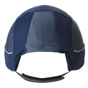 Ergodyne Caps: Men's 8950 Navy Skullerz Micro Brim Bump Cap - Image 7