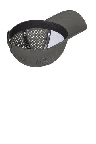 New Era Hats: Men's NE406 GA Graphite Perforated Performance Cap - Image 3