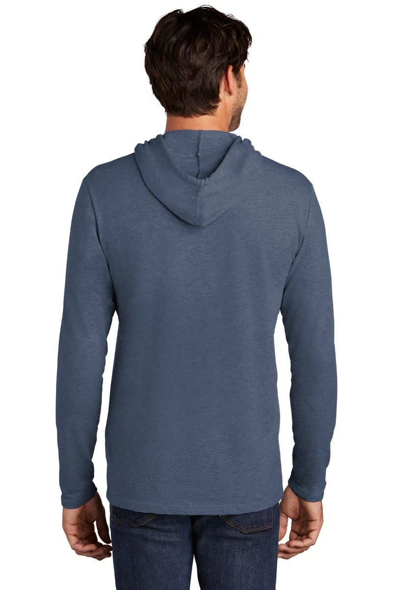 District Sweatshirts: Men's DT571 WI Washed Indigo Featherweight French Terry Hoodie - Image 3
