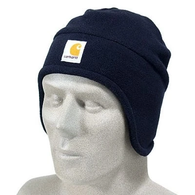 Carhartt Hats: Fleece Polyester Mask Hat A202BLK - Image 4