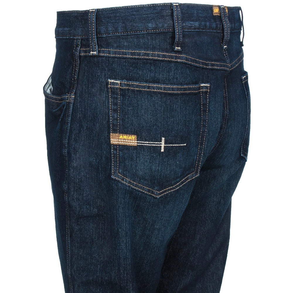 Ariat Rebar Jeans: Men's 10016222 Ironside M5 Slim Fit Straight Leg Jeans - Image 3