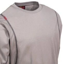 Ariat Work FR Shirts: FR AC 10019015 Silver Fox Men's Long-Sleeve Shirt