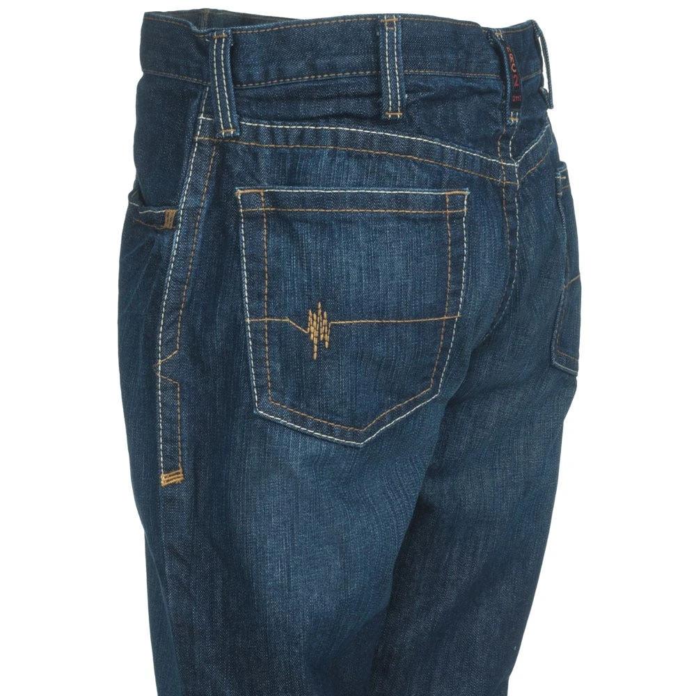 Ariat Jeans: Men's 10014450 Flame-Resistant M3 Shale Loose Fit Work Jeans - Image 3