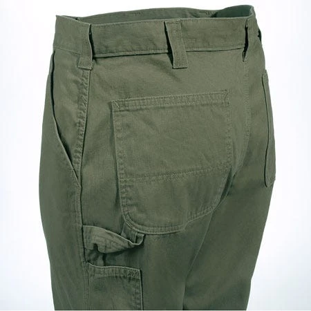 Carhartt Pant: B324 ARG Men's Army Green Relaxed Fit Dungarees - Image 3