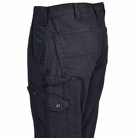 Carhartt Pants: Men's B342 BLK Black Ripstop Cotton Cargo Work Pants - Image 3