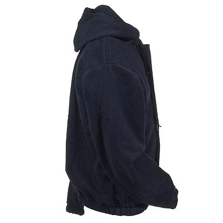 Bulwark Sweatshirts: Men's Blue SMH6 NV Flame-Resistant Hooded Sweatshirt - Image 5