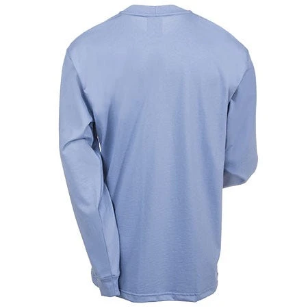 Carhartt Force Shirts: Men's Force Medium Blue Flame Resistant 100235 465 Work Shirt - Image 3