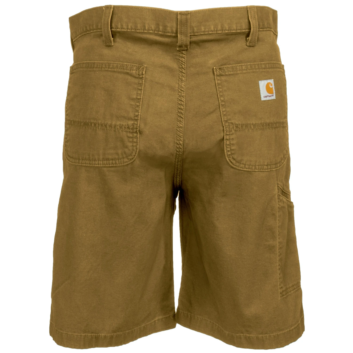 Carhartt Shorts: Men's 102514 918 Rigby Rugged Flex Hickory Brown Canvas Work Shorts - Image 4