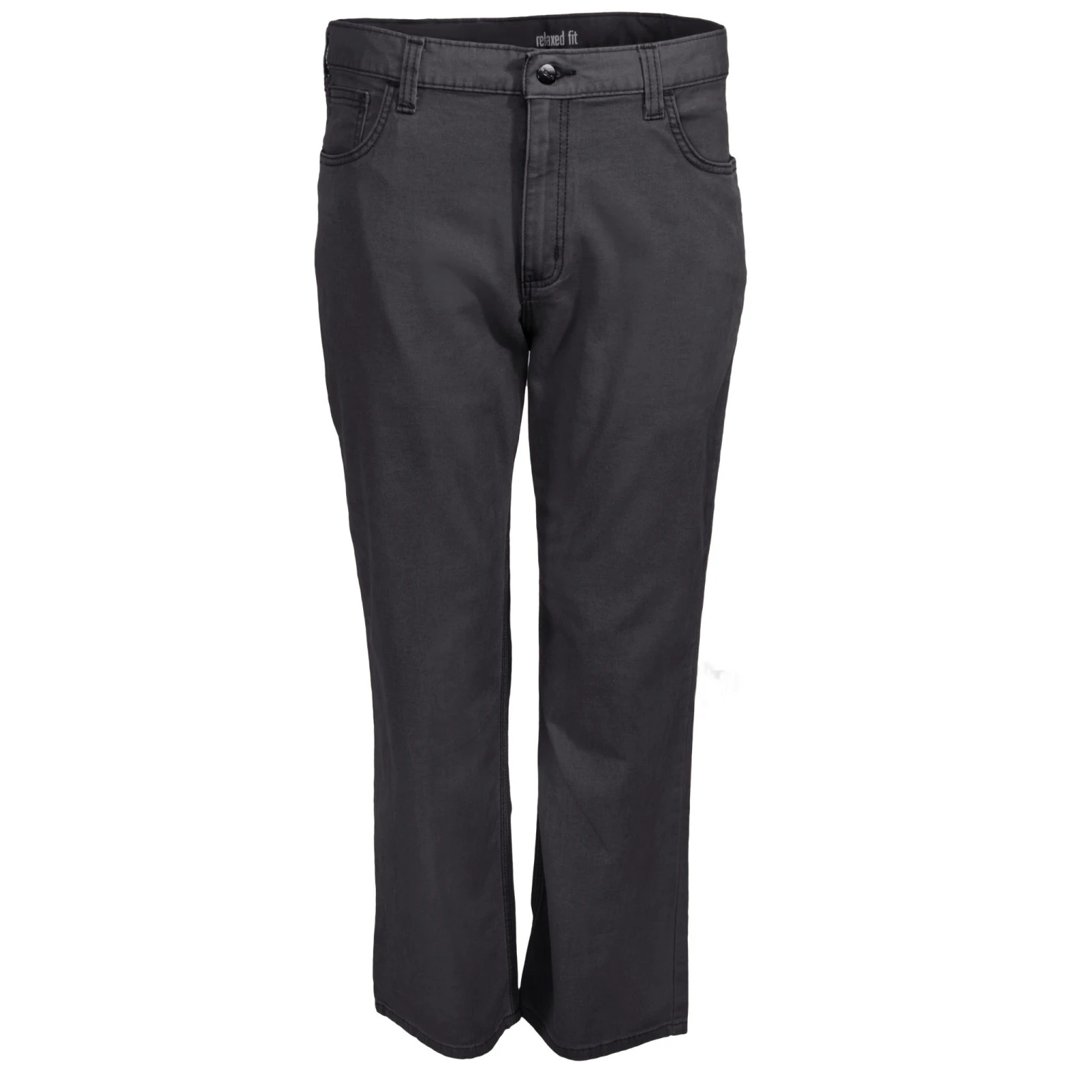 Carhartt Pants: Men's 102517 039 Gravel Grey Rugged Flex Rigby Five-Pocket Canvas Work Pants - Image 2