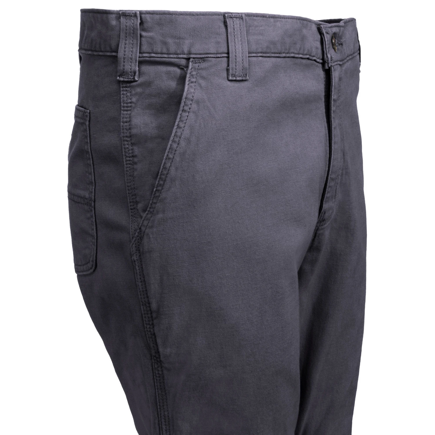 Carhartt Pants: Men's Rugged Flex 102821 029 Shadow Grey Rigby Pants - Image 4