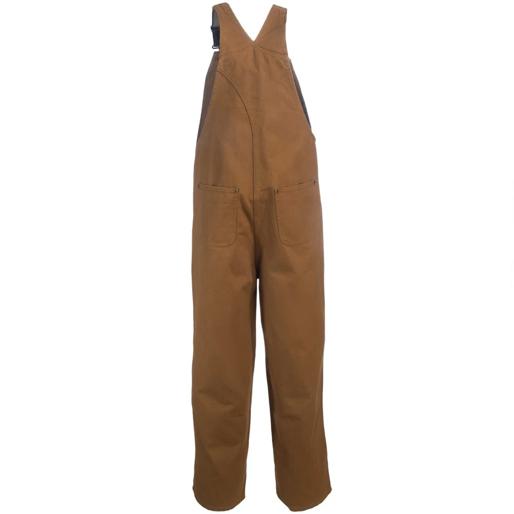 Carhartt Kids' Overalls: Boys' CM8601 D15 Brown Duck Washed Bib Overalls