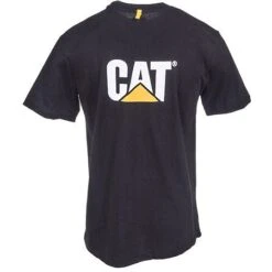 CAT Apparel Shirts: Men's Black W05324 016 Trademark Shirt