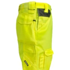 CAT Apparel Pants: Men's C172EHV 83F Hi Vis Trademark Trouser Pants