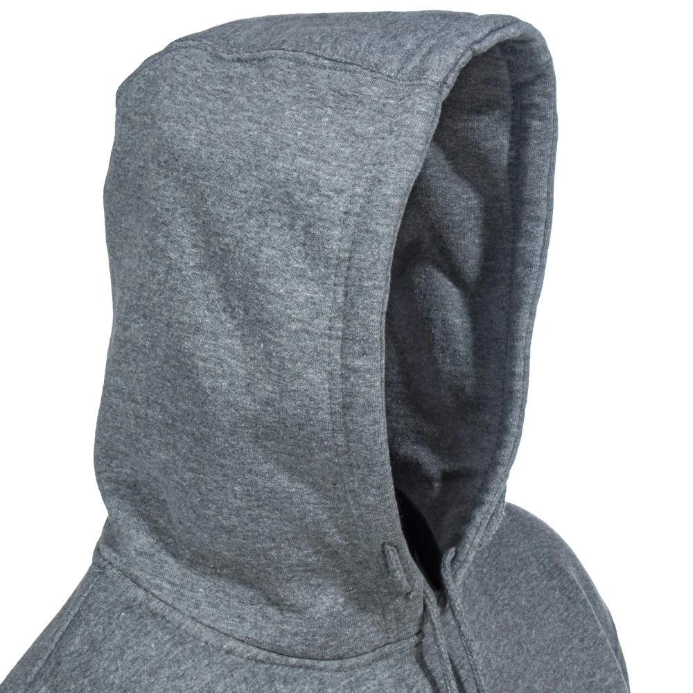 CAT Apparel Sweatshirts: Men's W10646 004 Dark Heather Grey Trademark Hooded Sweatshirt - Image 4