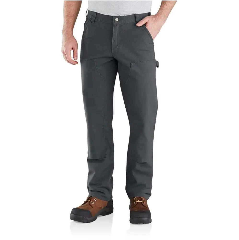 Carhartt Pants: Men's 103334 029 Shadow Rugged Flex Relaxed Fit Duck Double-Front Utility Work Pant