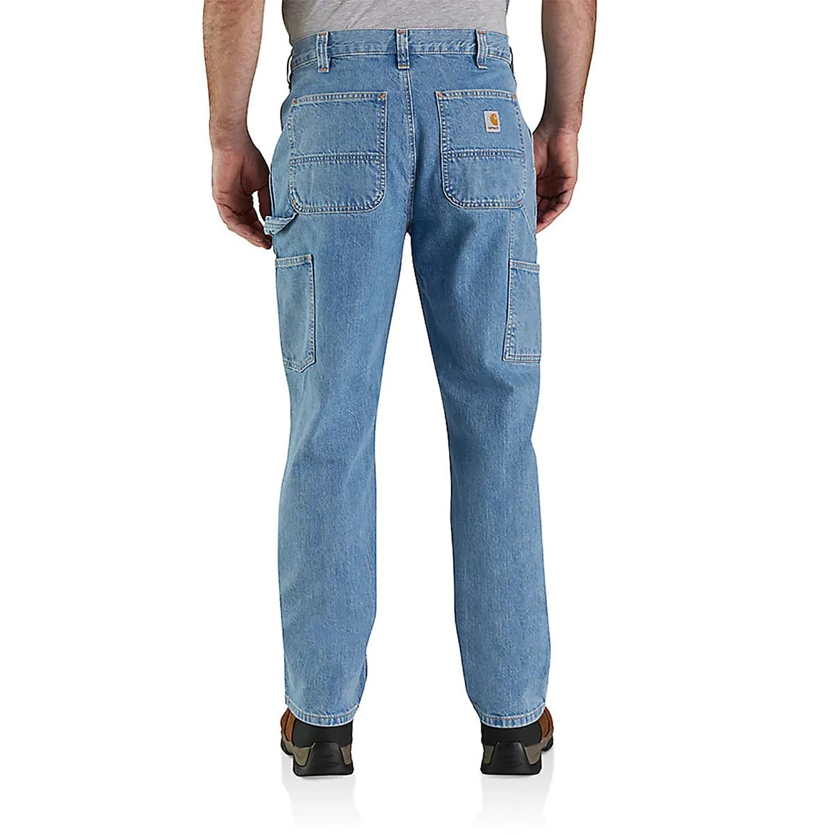 Carhartt Jeans: Men's 104941 H83 Cove Loose Fit Utility Work Jean - Image 2
