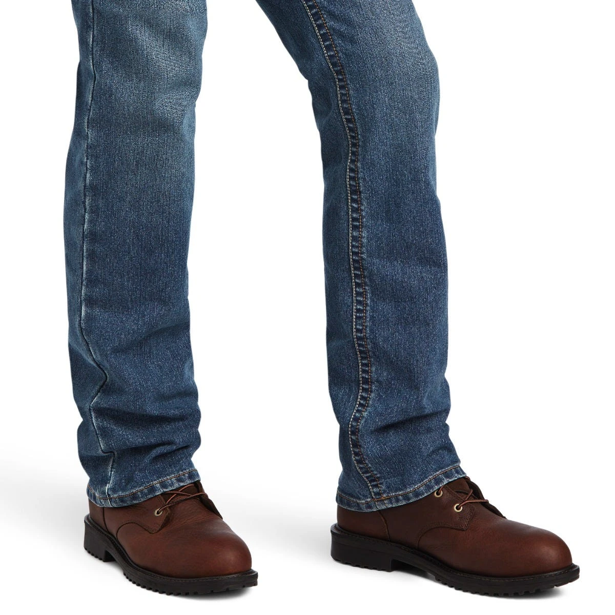 Ariat Rebar Jeans: Men's 10041081 Rico M7 DuraStretch Edge Stackable Straight Leg Jean - Image 4