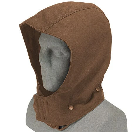 Carhartt Hoods: Flame Resistant FRA265 BRN Quilt-Lined Duck Hood - Image 3