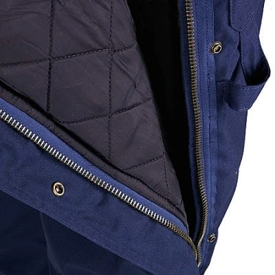 Red Kap Overalls: Men's Insulated BD30 ND Navy Duck Bib Overalls - Image 3