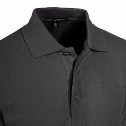 Port Authority Shirts: K500 BLK Silk Touch Black Sport Shirt
