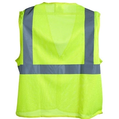 Ergodyne Vests: GloWear 8205HL LIM Lime Green Class 2 Super Econo Vest - Image 2