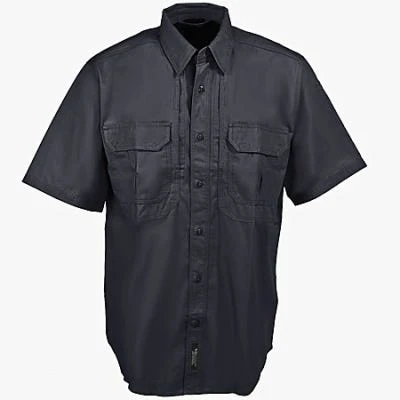 5.11 Tactical Shirts: Black Cotton Canvas Work Shirt 71152 019 - Image 2