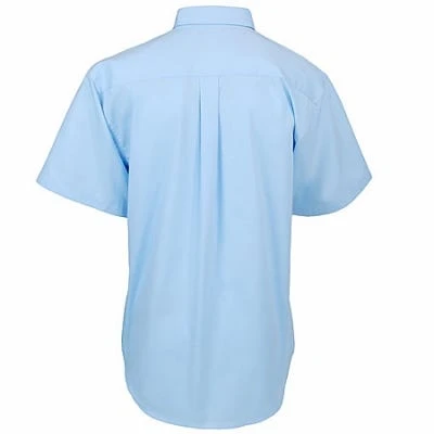 Port Authority Shirts: S508 LBL Men's Light Blue Woven Short Sleeve Shirt - Image 3