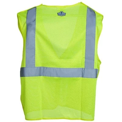 Ergodyne Vests: GloWear Green Class 2 High Visibility Breakaway Vest 8215BA - Image 3