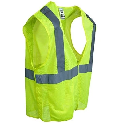 Ergodyne Vests: GloWear Green Class 2 High Visibility Breakaway Vest 8215BA - Image 5