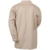 Dickies Shirts: Men's Khaki 574 KH Twill Long Sleeve Work Shirt