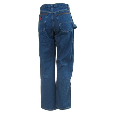 Wrangler Riggs Jeans: Men's Antique Indigo 3W001 AI Work Horse Relaxed Fit Jeans - Image 2