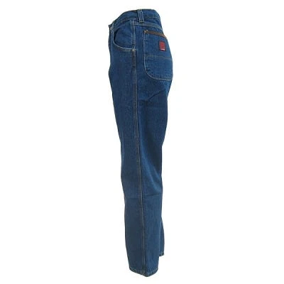 Wrangler Riggs Jeans: Men's Antique Indigo 3W001 AI Work Horse Relaxed Fit Jeans - Image 3