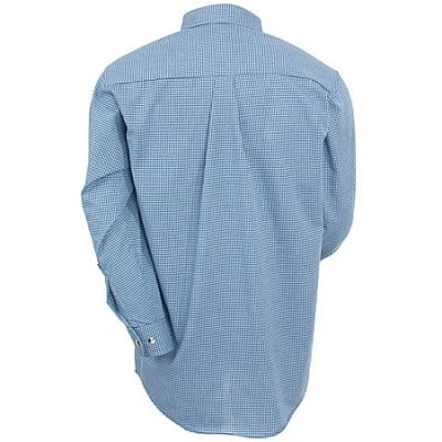 Red Kap Shirts: Men's Mini-Plaid Work Shirt SP74 WB - Image 2